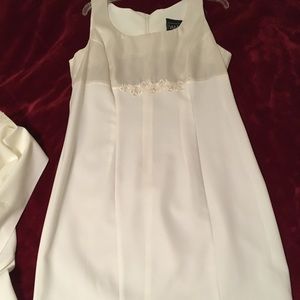 VANY ivory/off-white formal/wedding dress size 16